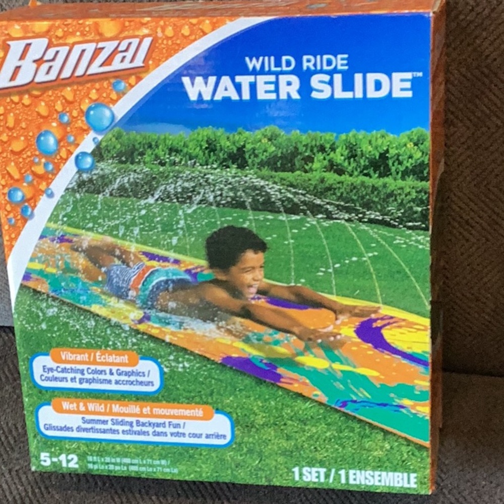 Banzai Wild Ride Water Slide 16ft Long